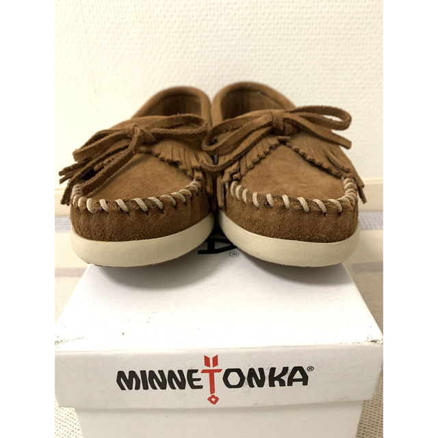 Minnetonka(ミネトンカ)の値下げ！【新品・未使用】ミネトンカ　モカシン　ニューポートマック　403L  レディースの靴/シューズ(スリッポン/モカシン)の商品写真