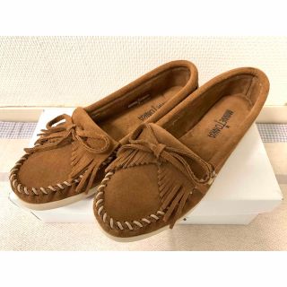 ミネトンカ(Minnetonka)の値下げ！【新品・未使用】ミネトンカ　モカシン　ニューポートマック　403L (スリッポン/モカシン)