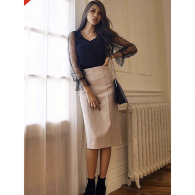 rienda(リエンダ)のrienda ミディタイトスカート Sサイズ レディースのスカート(ひざ丈スカート)の商品写真