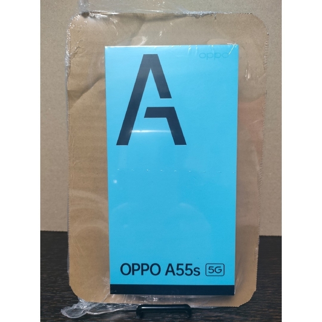 OPPO(オッポ)のOPPO A55s 5G グリーン 新品未開封 楽天版 スマホ/家電/カメラのスマートフォン/携帯電話(スマートフォン本体)の商品写真