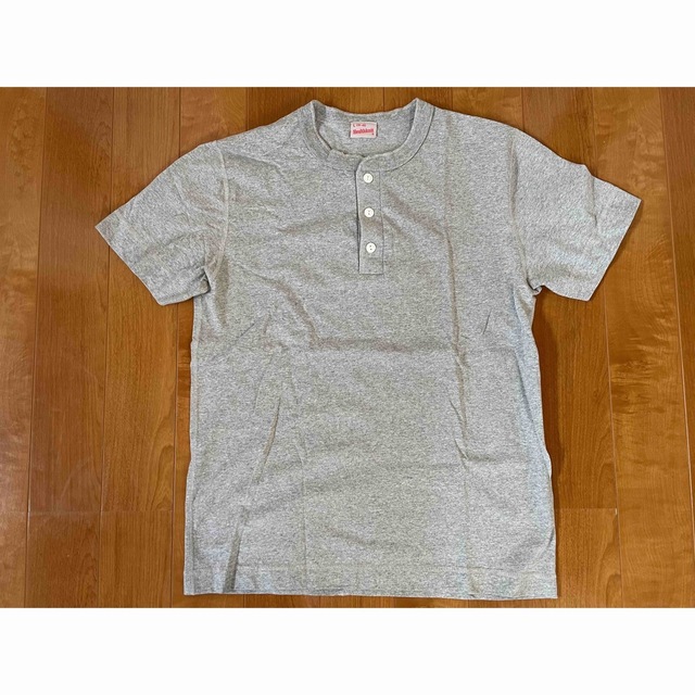 Healthknit(ヘルスニット)のヘルスニット　ヘンリーネック　Tシャツ メンズのトップス(Tシャツ/カットソー(半袖/袖なし))の商品写真