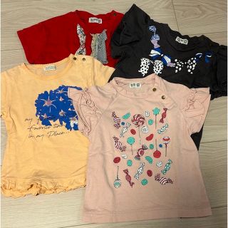 ラグマート(RAG MART)のラグマート　半袖Ｔシャツ 女の子 90 まとめ売り(Tシャツ/カットソー)