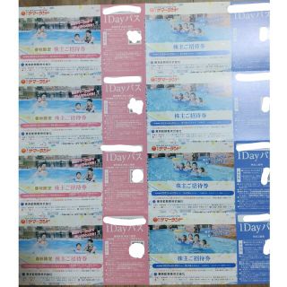送料無料 東京サマーランド 株主優待券 8枚セット(遊園地/テーマパーク)