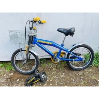 ハマー(HUMMER)の早い者勝ち　美品　補助輪　HUMMER 　スポーツ自転車　ハマー 子供用自転車(自転車本体)