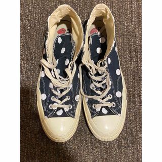 コムデギャルソン(COMME des GARCONS)のコムデギャルソン　コンバース　スニーカー　28.5(スニーカー)