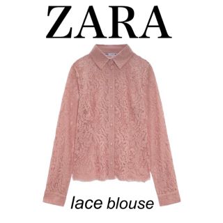ZARA - 新品未使用♡ZARA♡ザラ♡スパンコールレースブラウスの