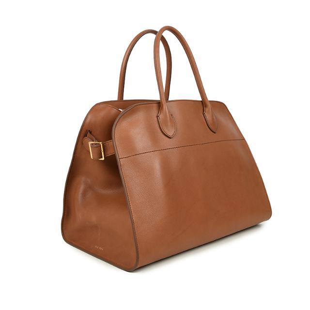 THE ROW ザロウ SOFT MARGAUX 15 マルゴー15バッグ DARK CUIR SHG イタリア正規品 新品 W1255 L72