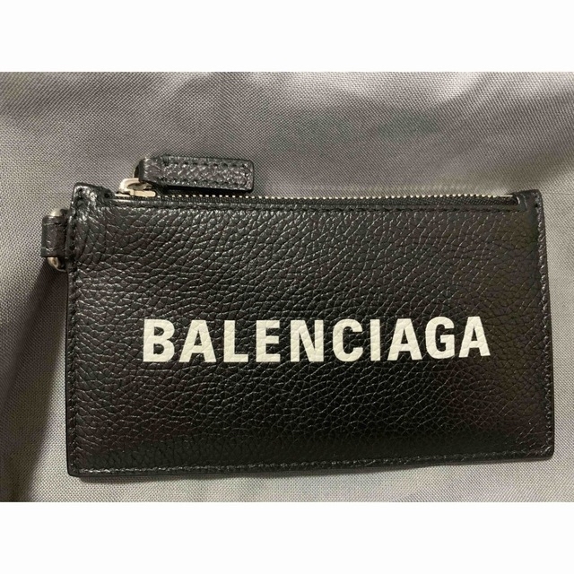美品　BALENCIAGA バレンシアガ  ネックストラップ  カードコイン