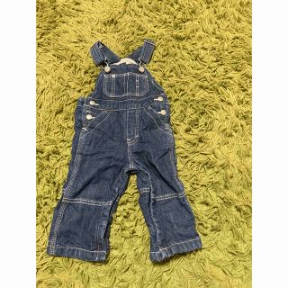 ベビーギャップ(babyGAP)のロンパース　サロペット　デニム　80  GAP(ロンパース)