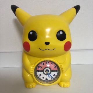 ポケットモンスター　ポケモン　ピカチュウ　おしゃべり時計　目覚まし時計　初代(キャラクターグッズ)