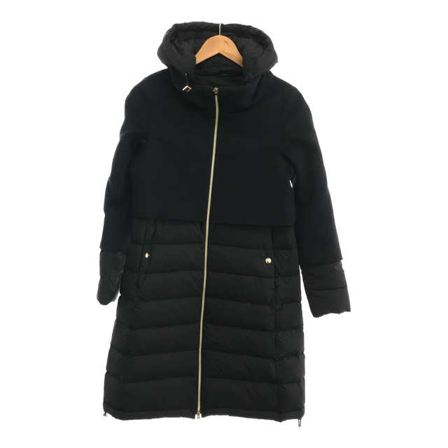 お試し価格!】 HERNO 40 ダウンコート カシミヤ切替 21AW ヘルノ