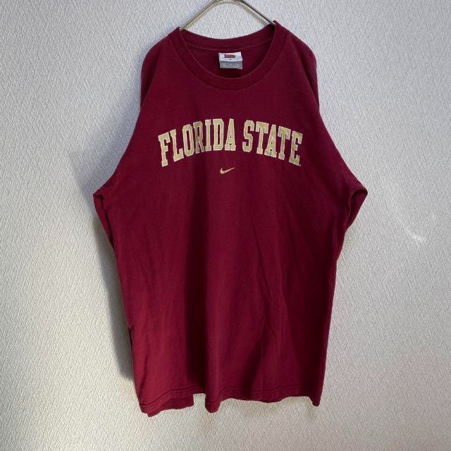 NIKE(ナイキ)のNIKE ナイキ FRORIDA STATE ロゴ ロンT 春服 M メンズのトップス(Tシャツ/カットソー(七分/長袖))の商品写真