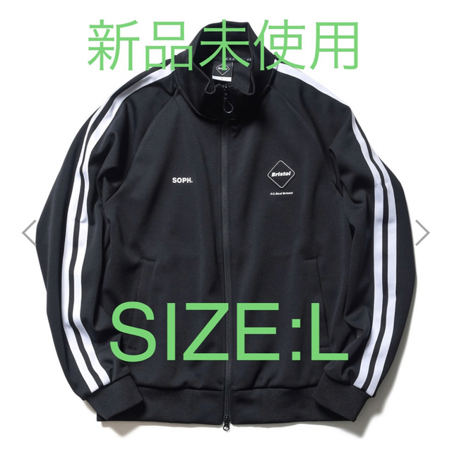 F.C.R.B.(エフシーアールビー)のFCRB TRAINING TRACK JACKET BLACK L メンズのトップス(ジャージ)の商品写真