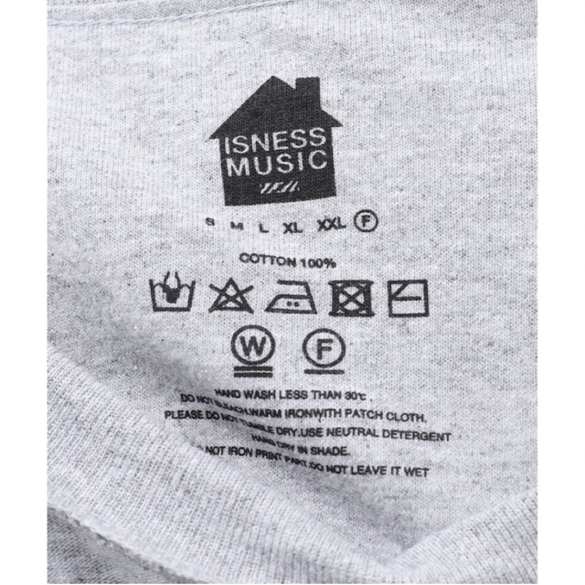 is-ness(イズネス)の新品未開封【ISNESS イズネス】 HOUSE FLOCKY T-SHIRT メンズのトップス(Tシャツ/カットソー(半袖/袖なし))の商品写真