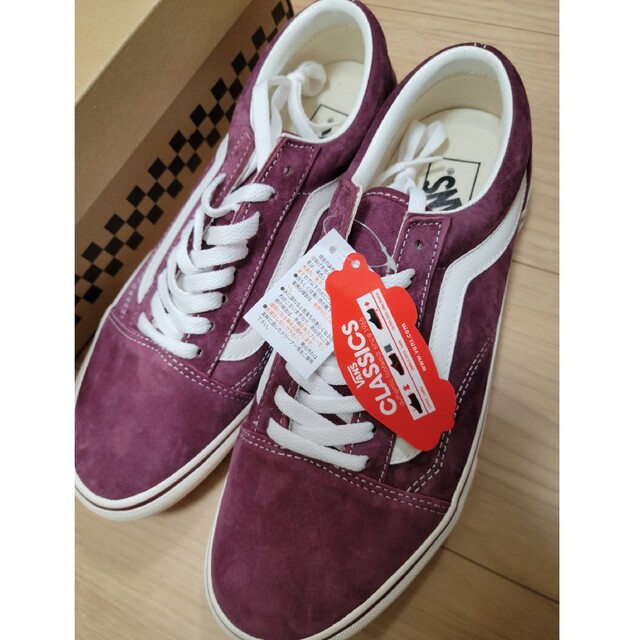 ＊新品未使用＊【VANS】オールドスクール スウェード ＊ボルドー＊