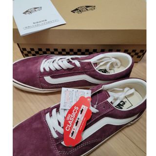 ヴァンズ(VANS)の＊新品未使用＊【VANS】オールドスクール スウェード ＊ボルドー＊(スニーカー)