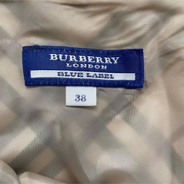 BURBERRY BLUE LABEL(バーバリーブルーレーベル)の【専用】定番デザイン♪バーバリーロンドン/ノバチェックスカート レディースのスカート(ひざ丈スカート)の商品写真