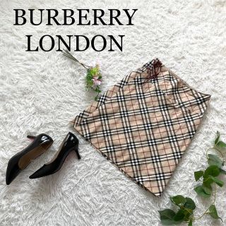 バーバリーブルーレーベル(BURBERRY BLUE LABEL)の【専用】定番デザイン♪バーバリーロンドン/ノバチェックスカート(ひざ丈スカート)