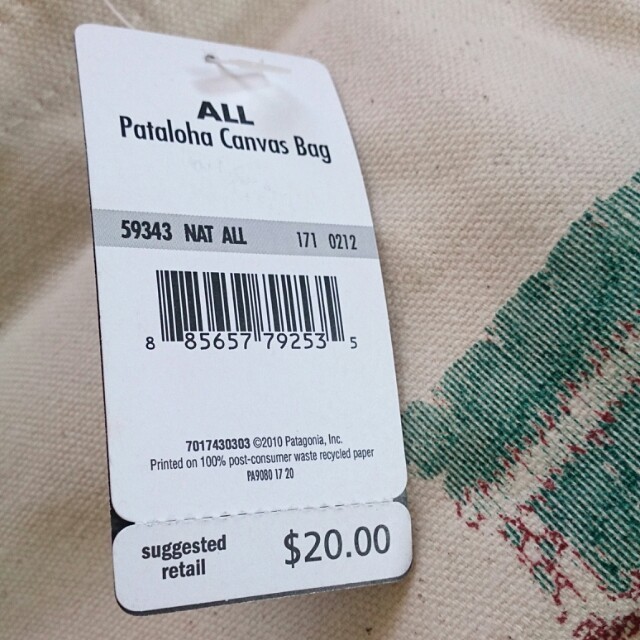 patagonia(パタゴニア)の【日本未発売】patalohaトート新品 レディースのバッグ(トートバッグ)の商品写真