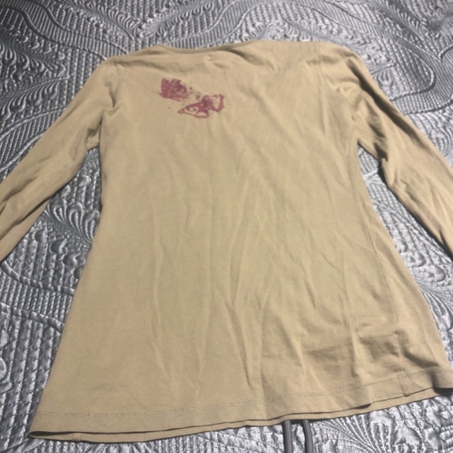 ロングtシャツ　タイト レディースのトップス(Tシャツ(長袖/七分))の商品写真