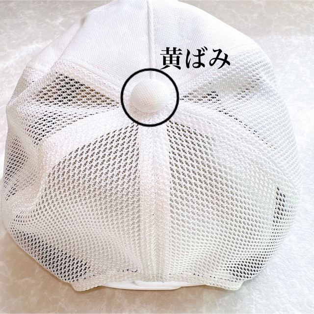 MARK&LONA(マークアンドロナ)のマークアンドロナ キャップ ゴルフウェア ホワイト スカル 刺繍 メッシュ メンズの帽子(キャップ)の商品写真