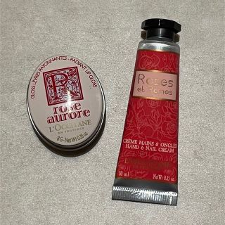 ロクシタン(L'OCCITANE)の新品 ロクシタン ローズ ハンドクリーム リップグロス(ハンドクリーム)