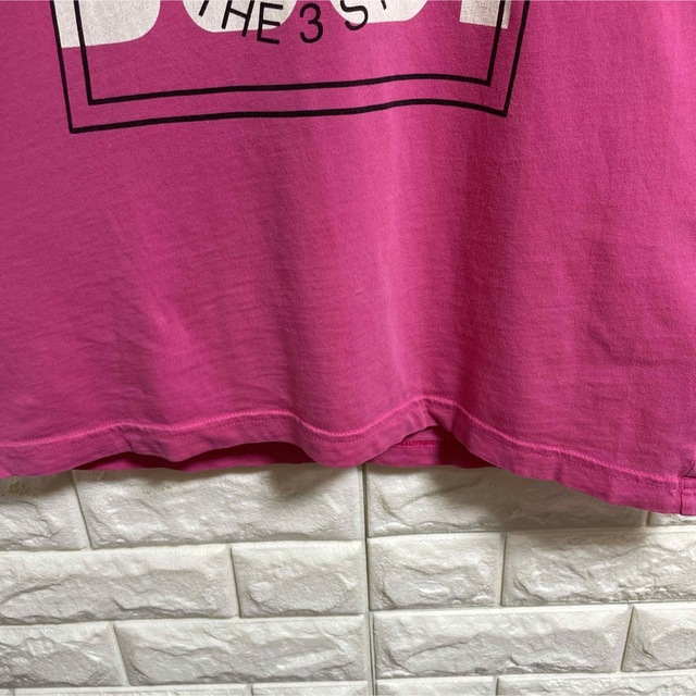 adidas(アディダス)のアディダス　トレフォイルロゴ　半袖Tシャツ　ピンク　メンズLサイズ メンズのトップス(Tシャツ/カットソー(半袖/袖なし))の商品写真