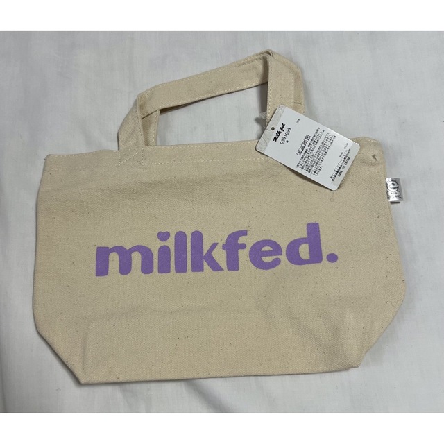 MILKFED.(ミルクフェド)の◆新品タグ付　MILKFED ミルクフェド トートバッグ エコ ランチ ロゴ レディースのバッグ(トートバッグ)の商品写真