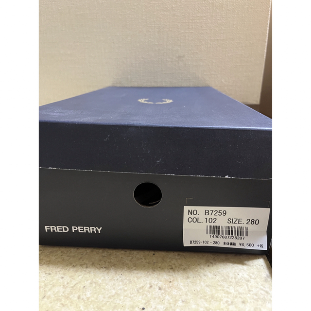FRED PERRY KINGSTON TWILL BLACK28.0cm レディースの靴/シューズ(スニーカー)の商品写真