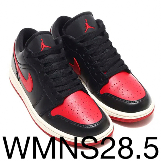 Nike WMNS Air Jordan 1 Low "Bred/Sail"