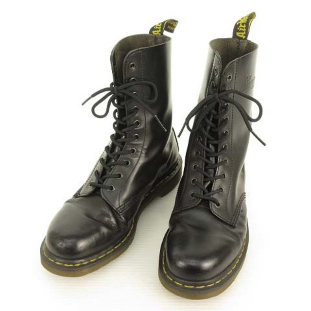 Dr.Martens(ドクターマーチン)の10092 10EYE BOOTS 10ホール ブーツ UK9 ブラック 黒 メンズの靴/シューズ(ブーツ)の商品写真