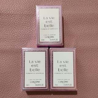 ランコム(LANCOME)のランコム ラヴィエベル フラワーオブハピネス　4ml×3(香水(女性用))