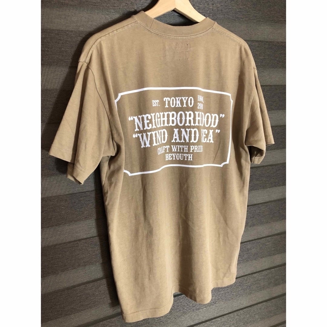 NEIGHBORHOOD × WIND AND SEA TEE L size 卸し売り購入 7200円 www