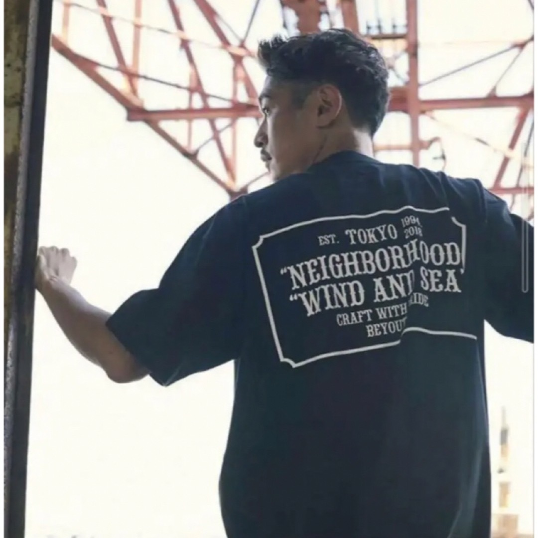 NEIGHBORHOOD × WIND AND SEA TEE L size 卸し売り購入 7200円 www