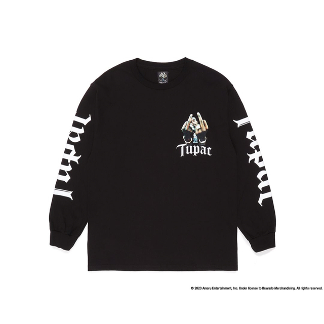 wacko maria 2PAC LONG SLEEVE T-SHIRT XL - Tシャツ