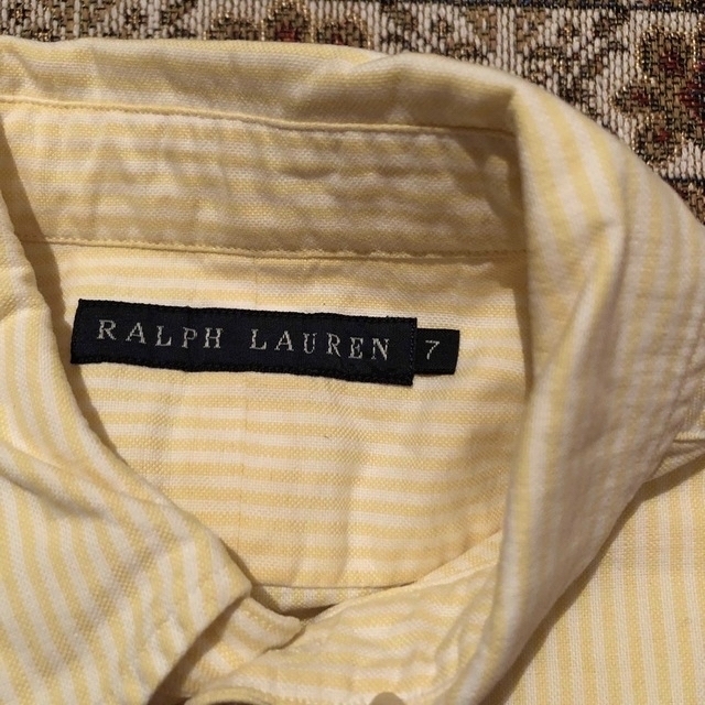 Lochie(ロキエ)のRalph vintage lemon stripe shirt🍋 レディースのトップス(シャツ/ブラウス(半袖/袖なし))の商品写真