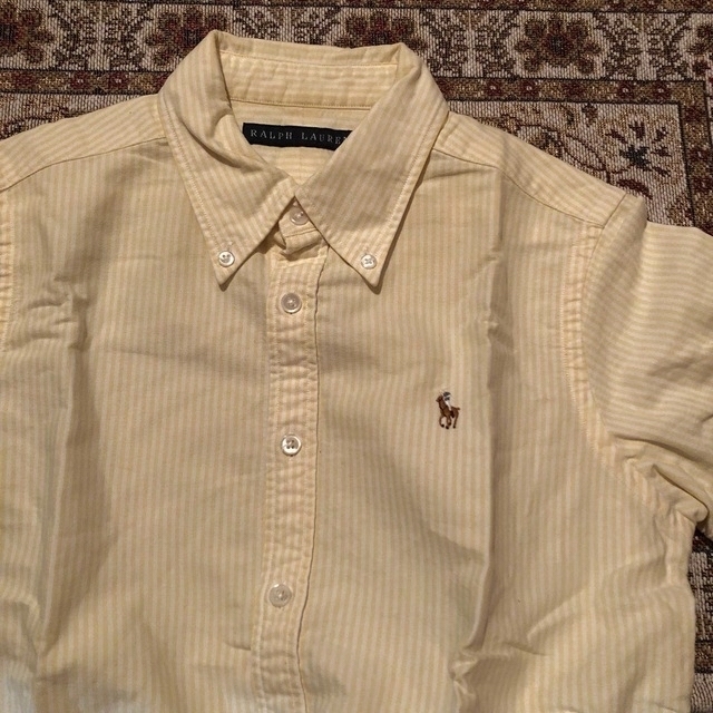 Lochie(ロキエ)のRalph vintage lemon stripe shirt🍋 レディースのトップス(シャツ/ブラウス(半袖/袖なし))の商品写真