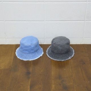 アンユーズド(UNUSED)のUNUSED UH0593 12.5o.z Denim hat(ハット)