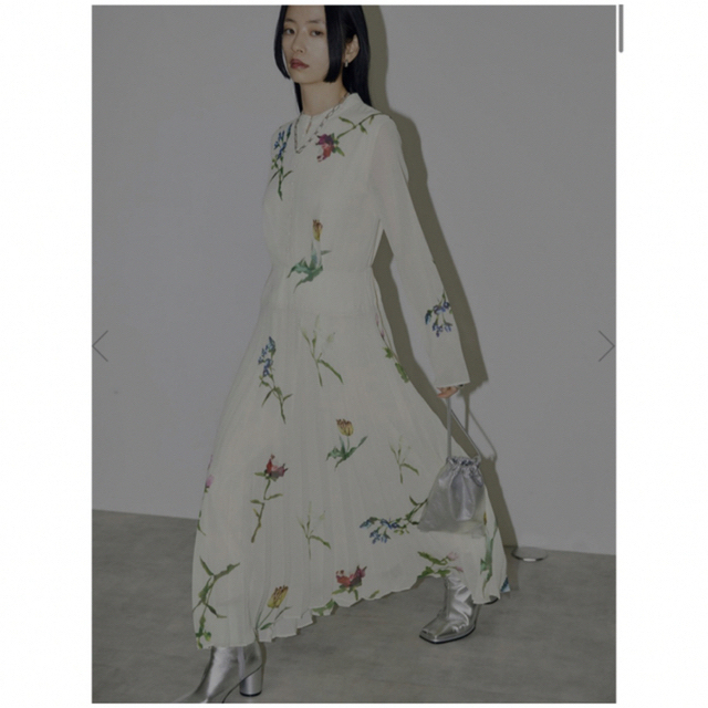 【Ameri Vintage 】SOFIA PLEATS DRESS