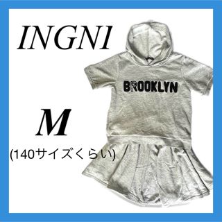 イング(INGNI)のINGNI イング 上下セット Ｍサイズ スカート 半袖パーカー(Tシャツ/カットソー)