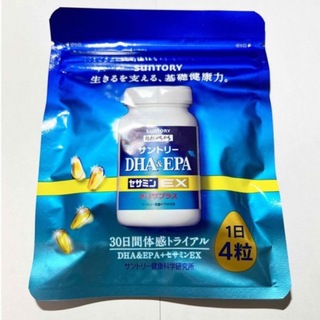 サントリー(サントリー)の【新品未使用】サントリー　DHA & EPA  セサミン EX  1袋(その他)