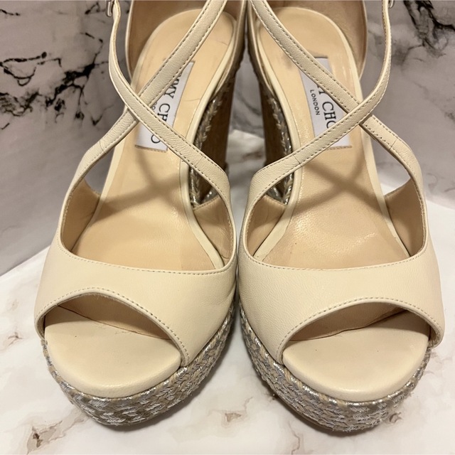 ☆大人気☆JIMMY CHOO☆ウエッジサンダル☆23.5㎝☆