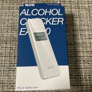 タニタ(TANITA)のタニタ　アルコールチェッカー　EA-100 ホワイト　新品(アルコールグッズ)