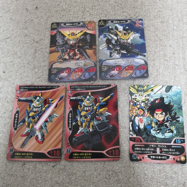 BANDAI - ガンダムコンバット 5枚 1996年の通販 by おーず01's BANDAI - ガンダムコンバット 5枚 1996年の通販 by おーず01's