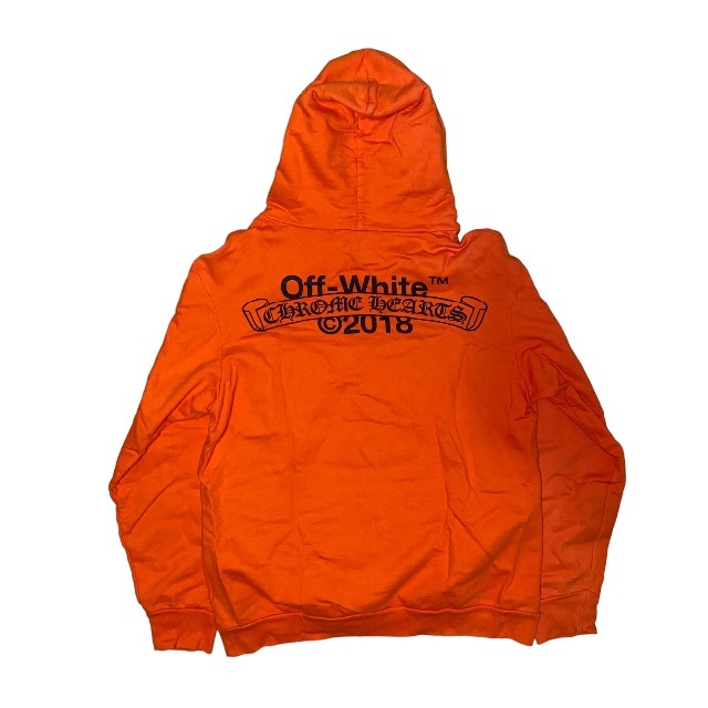 chromehearts × offwhite フーディー