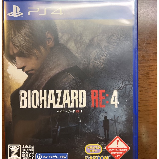 《数量限定早期特典コード未使用！！》バイオハザード RE：4 PS4