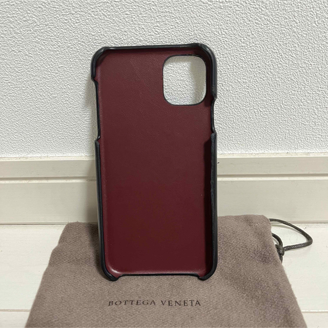 Bottega Veneta(ボッテガヴェネタ)のしーちゃん様専用【ボッテガヴェネタ】iPhone11 ケース　袋付 スマホ/家電/カメラのスマホアクセサリー(iPhoneケース)の商品写真