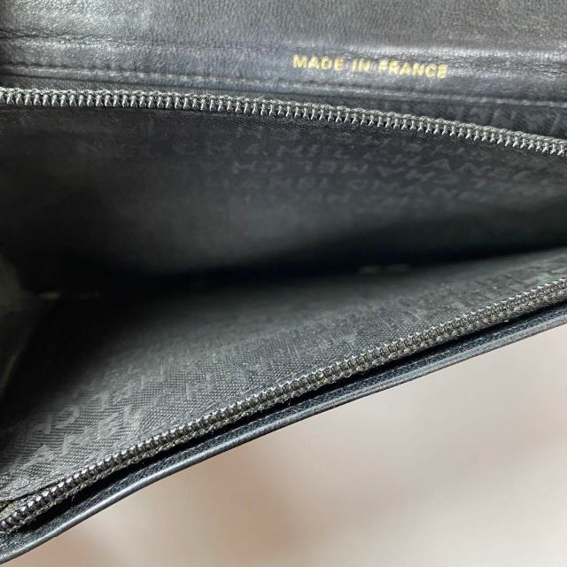 シャネル CHANEL チョコバー アイコン レザー 二つ折り長財布 ココ