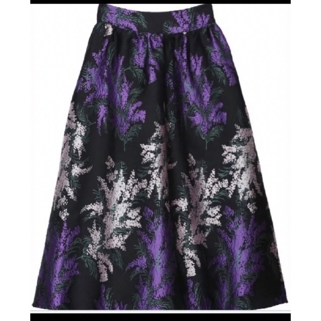 ☆GW限定価格☆希少☆WISTERIA JACQUARD FLARE SKIRT 【12月スーパー