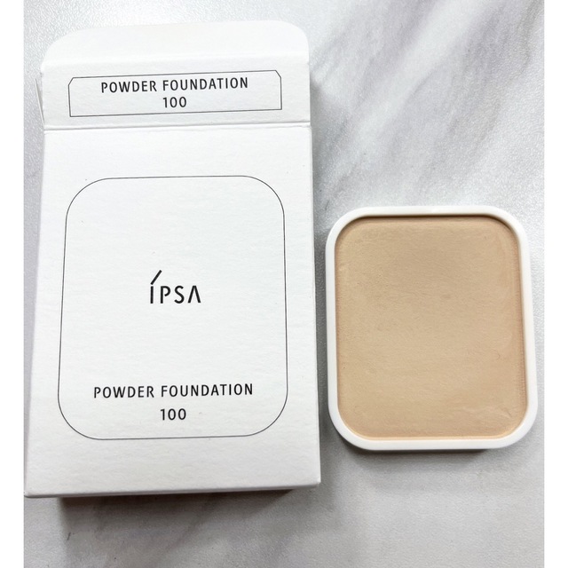 IPSA(イプサ)のIPSA　パウダー ファウンデイションe　100　レフィル コスメ/美容のベースメイク/化粧品(ファンデーション)の商品写真